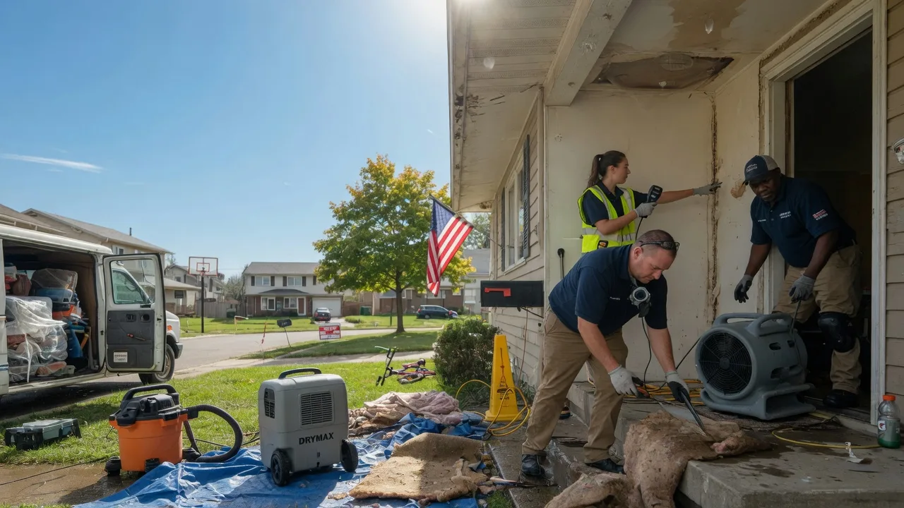 Water Damage Restoration in Walker, WV near me